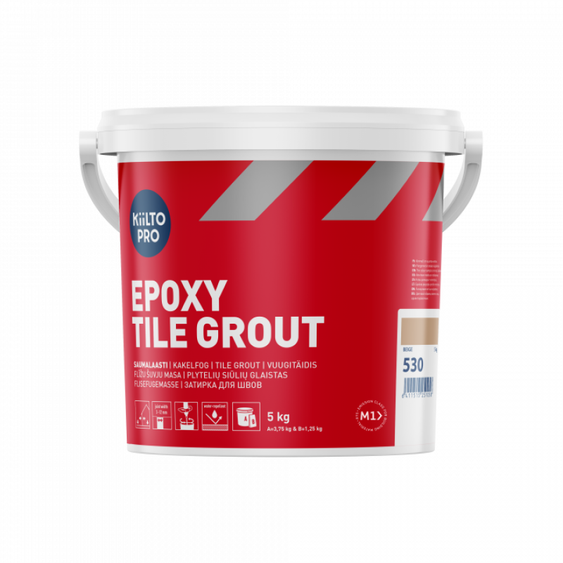 T3251.005 - Kiilto Pro Epoxy Tile grout 530 beige 5kg