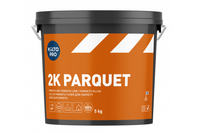 2K Parquet 2-komp PU  parketiliim 5kg+700g