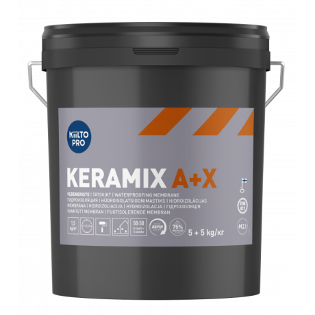 Keramix A+X 2-komp.hüdroisolatsioonimastiks 5 + 5 kg