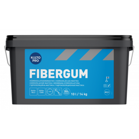 Fibergum hüdroisolatsioonimastiks 1l / 1,3kg 